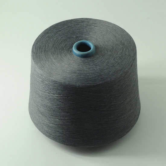 Polyester Yüzük Spun İpliği, Polyester Siyah