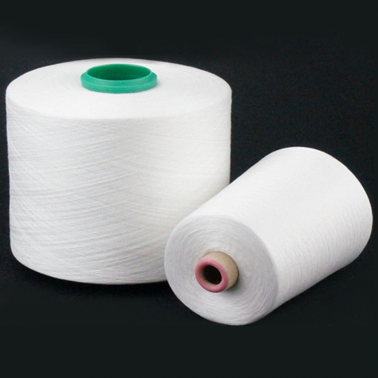 20s2 30s 40s 50s 20/2 bükülmüş polyester iplik, kağıt koni üzerine polyester dokuma iplik - CITIC NANYANG